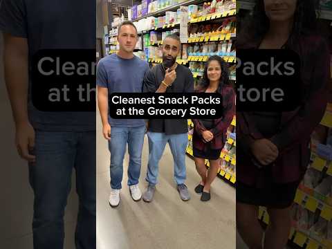 Cleanest Snack Packs at the Grocery Store with @healthwithhunter & @Iamjasyra #snacks