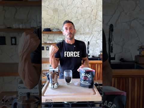 Never mix coffee with creatine